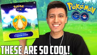 ITS FINALLY HERE The Dragonite VSTAR Box Opening for Pokmeon GO TCG [upl. by Aneetak]