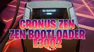 CRONUS ZEN ERROR ZEN BOOTLOADER E3002 [upl. by Eillom531]