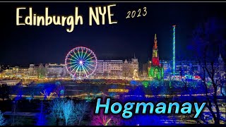 Edinburgh Hogmanay 2023 [upl. by Villiers]