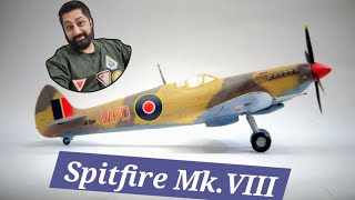 4 decades oldstill holds good  Supermarine Spitfire MkVIII  ARII 148 Scale [upl. by Kayle791]