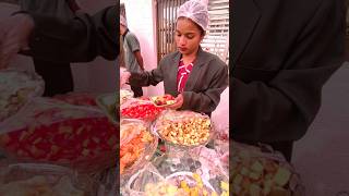 Odisha no 1 fruit salad 🥗😋🤤 youtubeshorts streetfood fresh food odisha shorts shortsviral [upl. by Ahsieker]