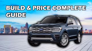 2024 FORD EXPEDITION PLATINUM  All Standard and Optional Equipment [upl. by Negaem377]