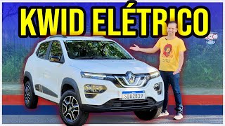 Teste Renault KWID ELÉTRICO a REAL sobre o carro [upl. by Airdua]