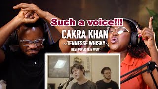 FIRST TIME REACTION TO CAKRA KHAN  TENNESSE WHISKY😍🔥🔥🔥 [upl. by Einafit103]