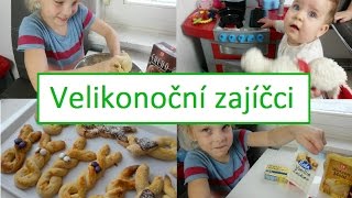 Pečení velikonočních zajíčků 💩  Kreativní činnost  šikovné ruce  Máma v Německu [upl. by Lambart955]