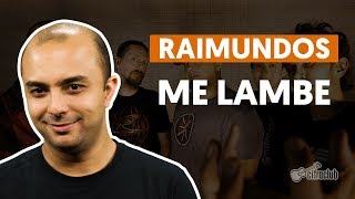 ME LAMBE  Raimundos aula de bateria [upl. by Nojad]