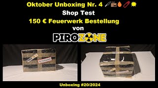 Oktober Unboxing 🔪📦🧨🔥💥 Nr 4  Shop Test  150 € Feuerwerk F1 F2 P1 Bestellung von Piro☢zonepl [upl. by Comfort925]