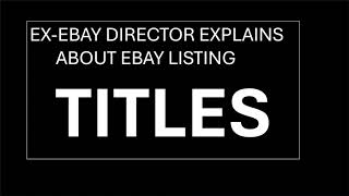 ExeBay directors tells you what to do with your eBay titles [upl. by Yeslah]