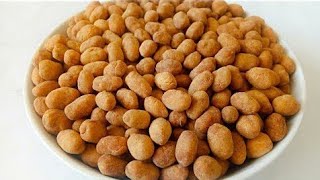 How To Make Homemade Coated Peanut  Groundnut [upl. by Marybeth]