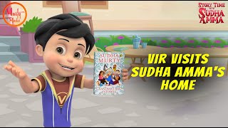 Vir The Robot Boy visits Sudha Ammas Home  Story Time With Sudha Amma  Hindi Promo [upl. by Jorgan]