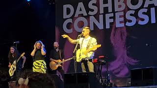 Dashboard Confessional  Vindicated Ao Vivo  Banshee Season Tour 23 Bridgeport CT 190723 [upl. by Donni]