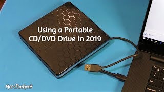 Using a Portable CDDVD Drive in 2019 [upl. by Jacinthe]