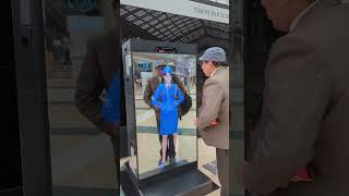 Holograma con Inteligencia Artificial Japon Tokio Big Sight japon turismoia technology robot [upl. by Eb]