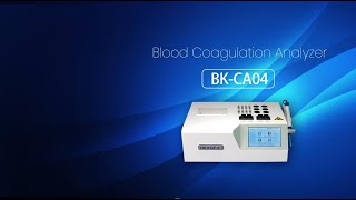 BIOBASE Blood Coagulation Analyzer BKCA04 [upl. by Anawik]