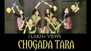 Chogada Tara Dance  Loveratri  Garba Dandiya With Bollywood  Choreography hoppers squad [upl. by Elicec946]