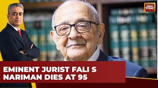 India Mourns Loss of Legal Luminary Fali Nariman Discussing his Legacy [upl. by Kreindler]