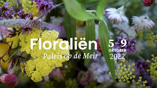 Floraliën in het Paleis op de Meir 5  9 okt 2022 [upl. by Lynne]