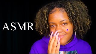 ASMR ✨MOISTURIZING YOU 🤪✨  FACE TOUCHING MOUTH SOUNDS💙 [upl. by Elena]