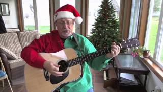 992  I Farted On Santas Lap  Little Stinkers cover with lyrics and chords [upl. by Gney32]