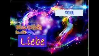 STIER♉  💞EinBlick in die LIEBE [upl. by Mellman]