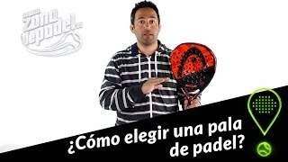 Como elegir una pala de padel [upl. by Grube]