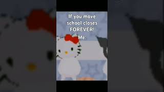 If u move school cloes forever humor fypシ゚viralmemes roblox relateable robloxedit edit [upl. by Jacob765]