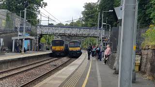 320313 Arrives into Cambuslang as 318257 Departs [upl. by Nevai]