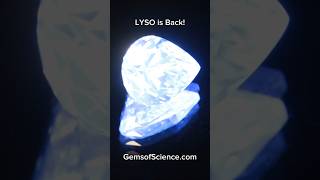 Meet LYSO a Glow in the Dark Crystal gems glow glowinthedark crystals gemstone [upl. by Stelu834]