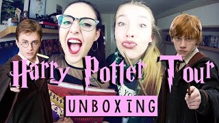 UNBOXING HARRY POTTER TOUR  ft Julia Compton [upl. by Phyllida]