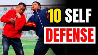 10 Amazing Self Defense Techniques👊 How To Protect Yourself [upl. by Anaibib]