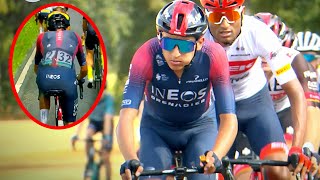 Egan Bernal Rides as Domestique on the Flat  What Next for Tour de France Champion [upl. by Ordnas996]