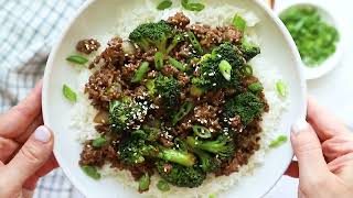 Ground Beef and Broccoli Stir Fry [upl. by Bouley]