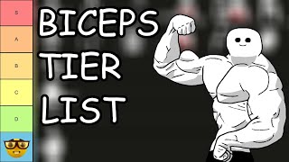 Biceps Exercise Tier List Simplified [upl. by Adnohsat]