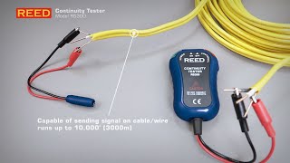 R5300 Continuity Tester for wirecable up to 10000 ft 3000m [upl. by Godric]