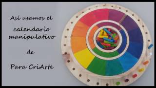 Uso del calendario de Para CriArte [upl. by Laurel]