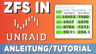 ZFS in UNRAID  Vergesst FreeNas und Proxmox AnleitungWalkthrough Lohnt auch für Gamer [upl. by Saffier]