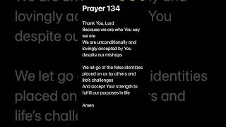 Prayer affirmations gratitude and identity Christ [upl. by Ahtiekahs]