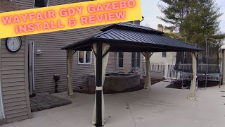 GDY Gazebo Install amp Review [upl. by Hughett330]