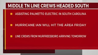 Middle TN line crews head south [upl. by Assirim797]