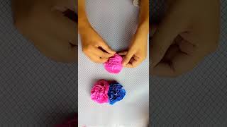 Easy crepe paper flower in 2 minutes [upl. by Groveman]