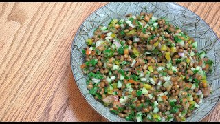 Adzuki Bean Salad  Red Chowri  Red Cow Peas  Youtube  Vegan [upl. by Sitoel]