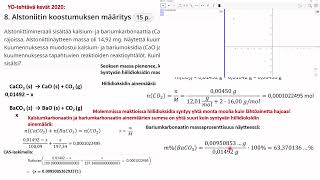 Kemian YO tehtävä 8 kevät 2020 [upl. by Sim]