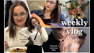 BACK TO UNI  NAGRODA NIKE  jak godzić studia i pracę  weekly vlog 🧠 [upl. by Yrag]