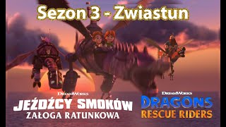 Załoga Ratunkowa Jeźdźcy Smoków  Sezon 3  Zwiastun  HEROES OF THE SKY  Dostępny na Peacock [upl. by Katlin964]