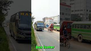 হানিফ পরিবহন ওটি দিয়ে নারাজ🤔Hanif Paribahan🚌bus luster shorts youtubeshorts busluster [upl. by Maharg]