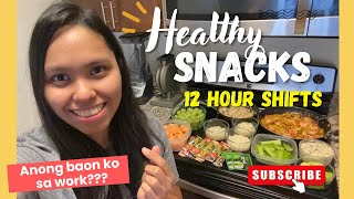 Healthy Snacks for 12 Hour Shifts 👸🏻 [upl. by Ermengarde]