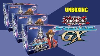 YuGiOh 3 BOXs SPEED DUEL GX Destruição Intermediária Midterm Destruction  UNBOXING [upl. by Orapma]