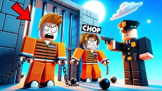 ROBLOX CHOP AND FROSTY ESCAPE THE SECRET PRISON [upl. by Frierson157]