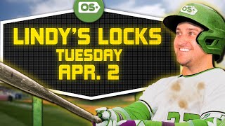 MLB Picks for EVERY Game Tuesday 42  Best MLB Bets amp Predictions  Lindys Locks [upl. by Touber326]