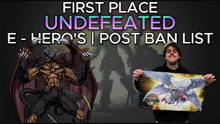 YuGiOh 1st Place OTS UNDEFEATED Elemental Heros Deck Profile February 2024 Post April bandits [upl. by Atteuqcaj263]